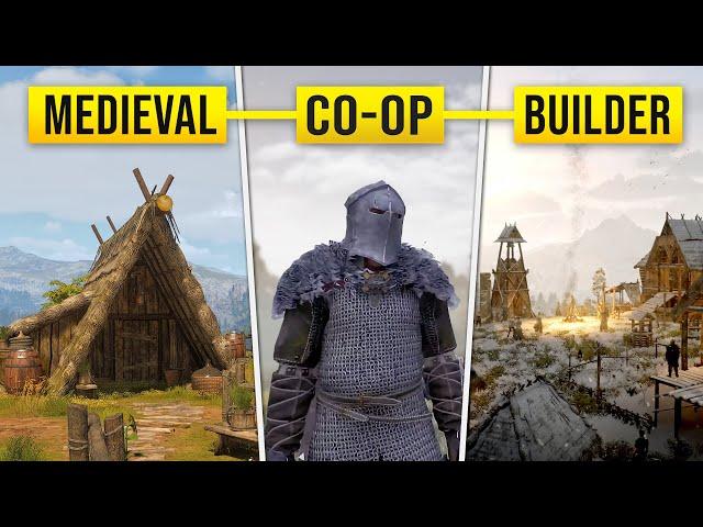 New medieval survival RPG base building game is here!