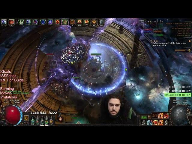 Path of Exile 3.17 SSF RF - First Maven