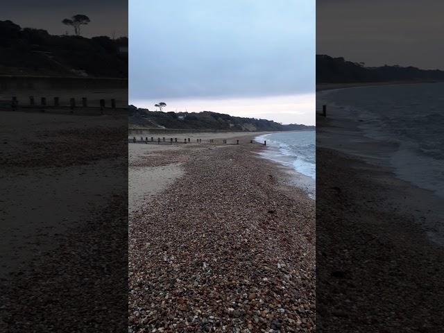 Friars Cliff beach views 2019/Christchurch England Uk.