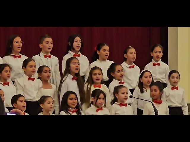 Նոր տարվա հանդես։ Ռ. Ամիրխանյան։ Christmas song performance at St. Leon Armenian Cathedral