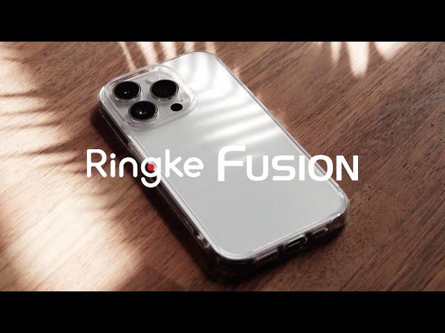 iPhone 14 Series (2022) | Ringke Fusion - Clear & Matte Clear