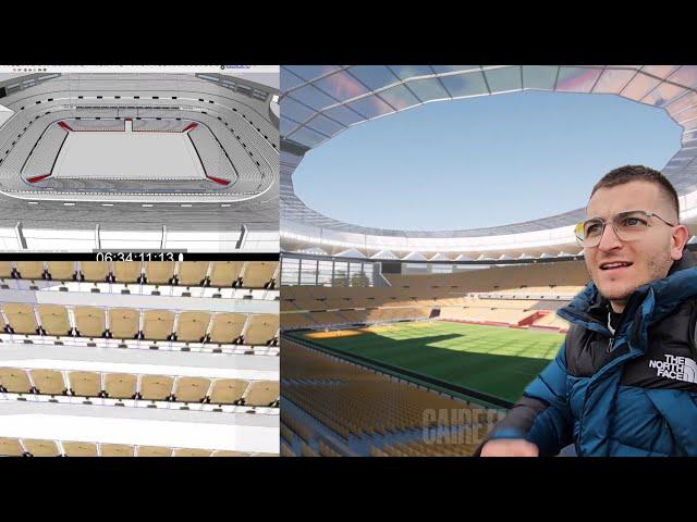 CÓMO HACER estadio en 3D con SKETCHUP  Nuevo ESTADIO CARTUJA 3D (Sevilla)  PASO A PASO