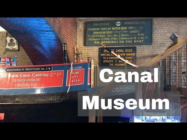 Visiting The London Canal Museum