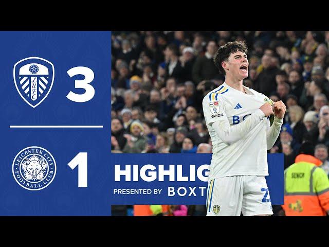 Highlights: Leeds United 3-1 Leicester City | STUNNING COMEBACK AT ELLAND ROAD!