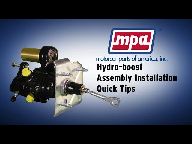 Hydro-boost Assembly Installation Quick Tips