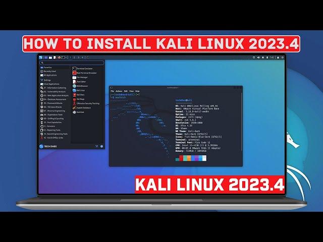 How To Install Kali Linux 2023.4 |  Kali Linux 2023.4