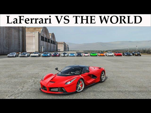 Forza 7 - LaFerrari vs The World: Is it the fastest Ferrari ever?