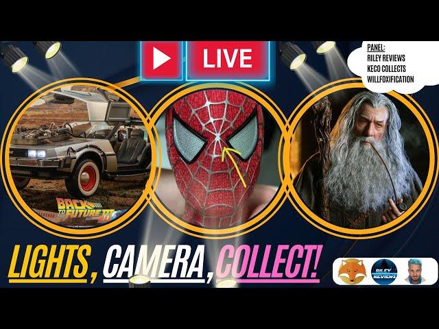 Hot Toys Tobey Spider-Man REVISIONS, BTTF 3 DeLorean, Sleeper Figs, Chinese New Year, InArt's Market
