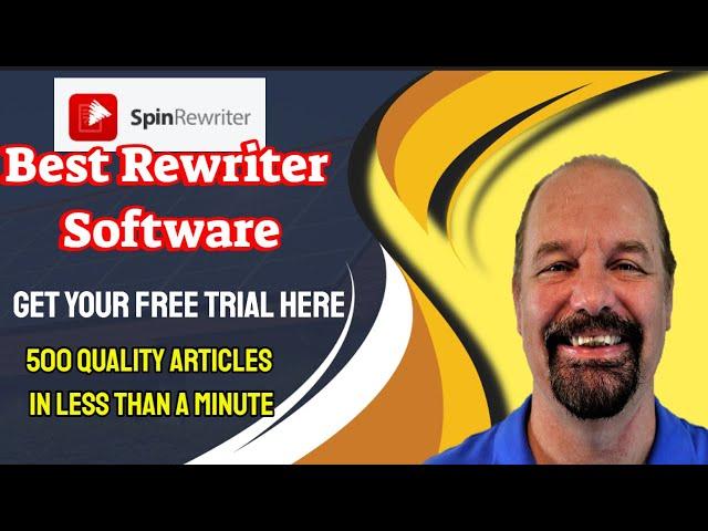 The Best Spin Rewriter Software Product On The Market Today Spin Rewriter 12 Free 5-Day Trial (2022)