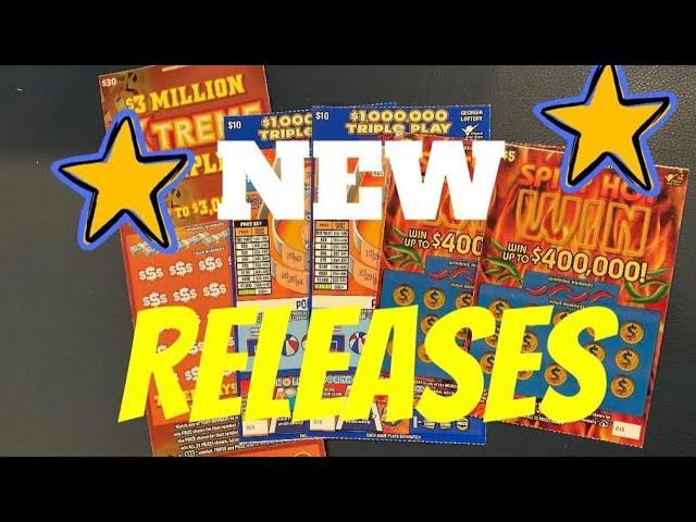 ⭐️ NEW RELEASE ⭐️ Georgia Lottery scratch off ticket mix