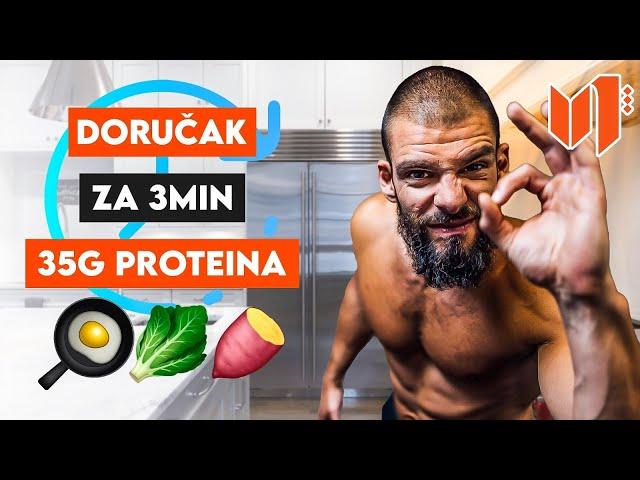 ZDRAV I UKUSAN DORUČAK ZA SAMO 3 min! Šampionski obrok za svaki dan!