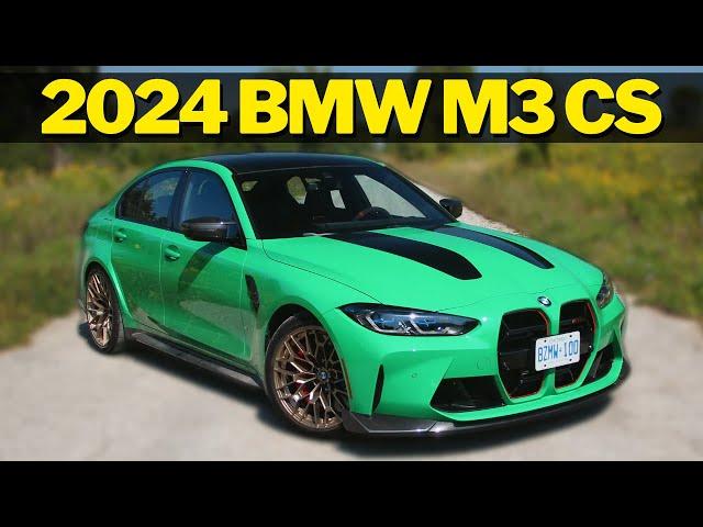 We Drove the Insane New BMW M3 CS! THIS is the Ultimate M3