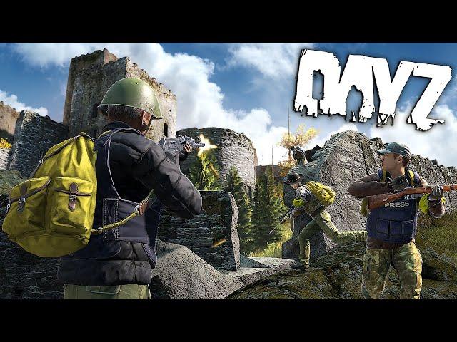 I Entered A Huge DayZ STREAMER CASTLE SIEGE Event!