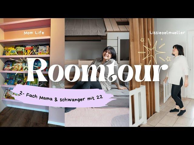 Roomtour von unserem neuen Haus 🫶                                 2-Fach Mama mit 22 & schwanger