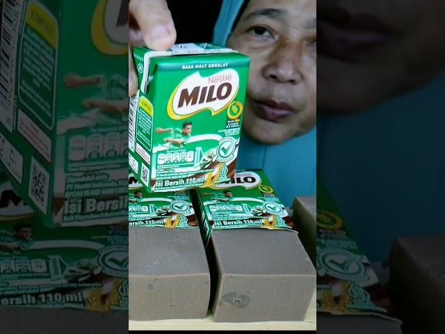 Mukbang PUDING SUSU KOTAK Milo & Dancow