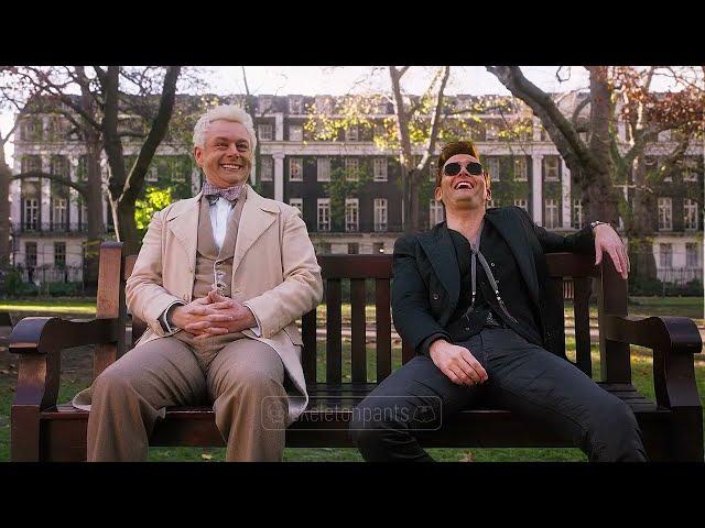 "Crowley & Aziraphale Core" Good Omens Tik Tok Edit [The Weeknd - Save Your tears]