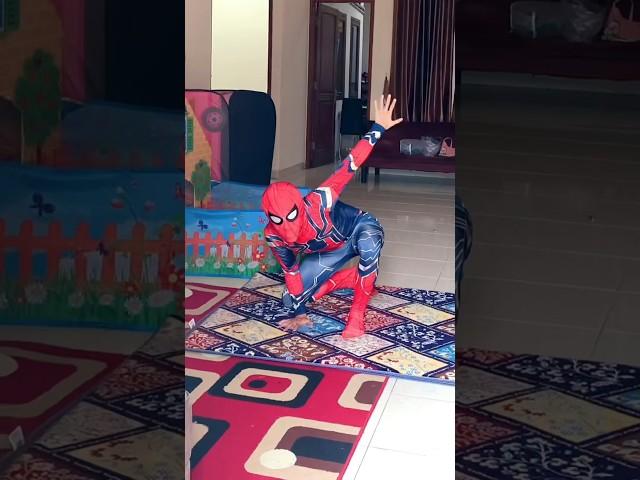 BEGINI CARA SPIDERMAN GANTI KOSTUM ️️