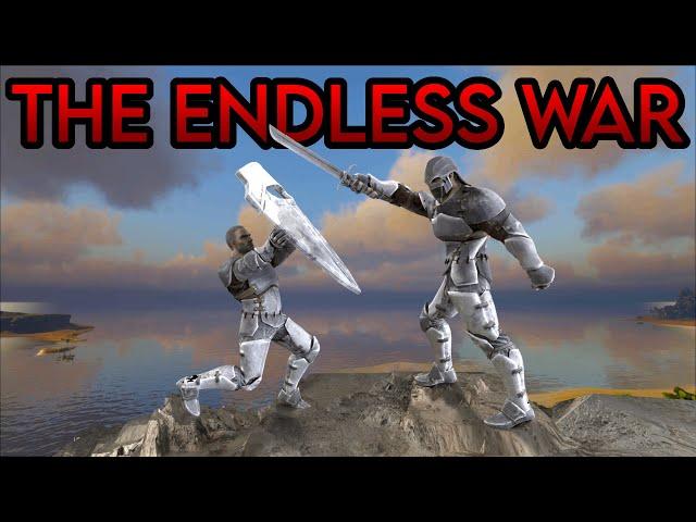 Fighting Endless Battles Against 100 players | Ark Survival Evolved