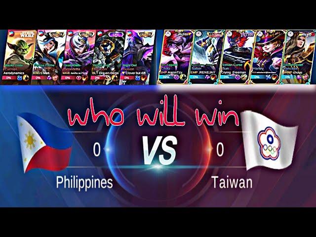 Philippines VS Taiwan | Arena Contest 072421 Gameplay - Mobile Legends