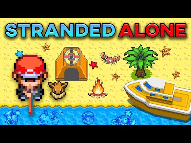 I survived The Pokemon Rom Hack That Leaves You Stranded Alone!