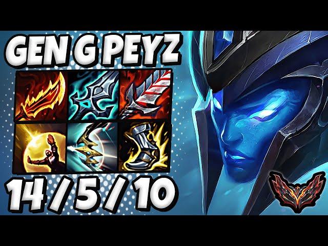 Kalista vs Ezreal ADC [ Gen G Peyz ] Patch 14.16 Korea Grandmaster 