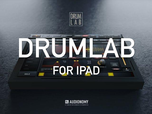 DrumLab - advanced drum machine for iPad