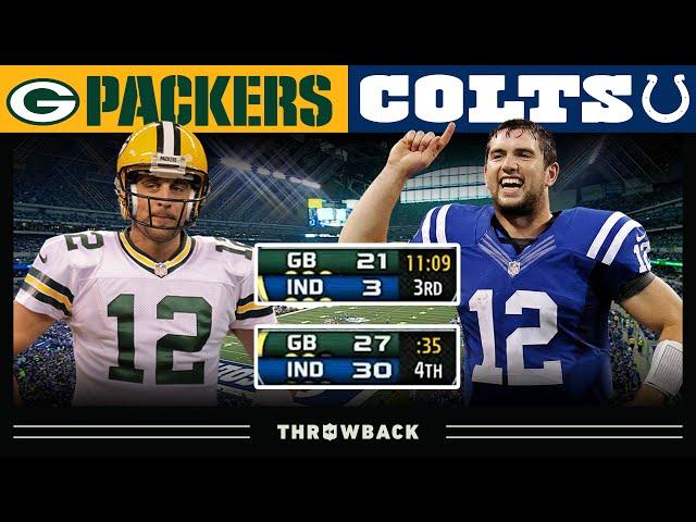 Luck STUNS Rodgers! (Packers vs. Colts 2012, Week 5)