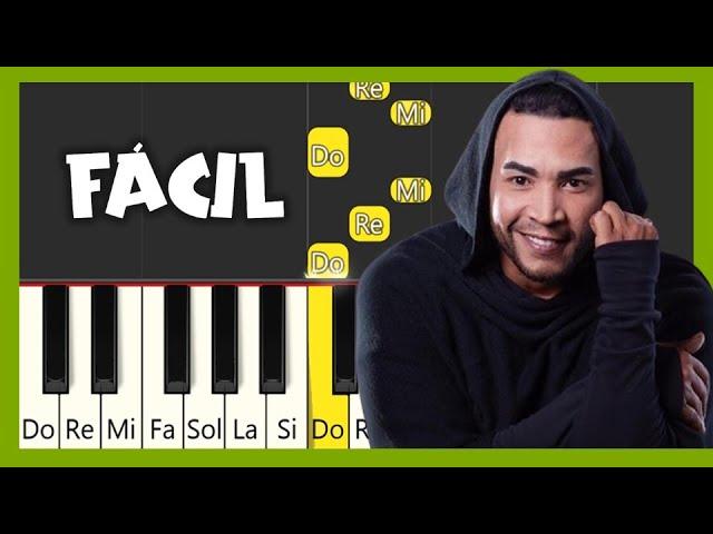 Danza Kuduro - Don Omar - TUTORIAL PIANO FÁCIL