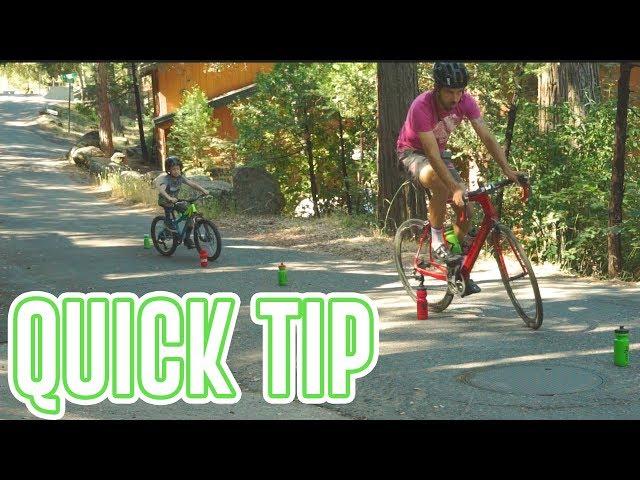 (Quick Tip) How to Improve Bike Handling Skills - 3 AT HOME drills