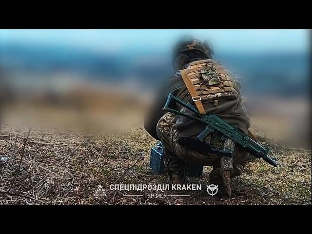 Ukraine Kraken combat footage