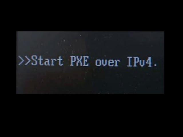 Start PXE over IPV4 । How can I solve "Start PXE over IPV4" problem?