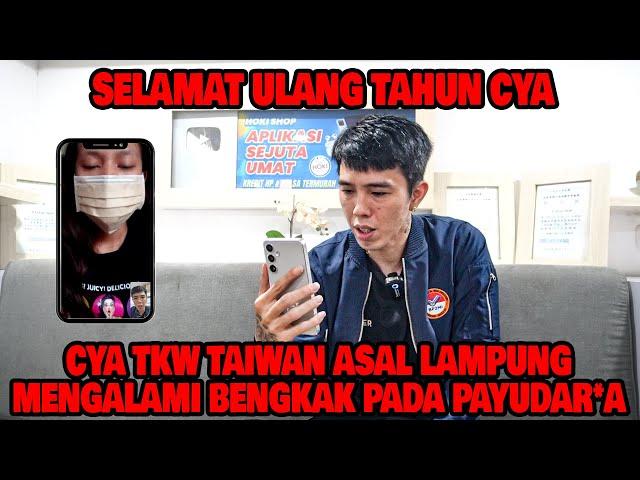 Selamat ultah Cia, TKW Taiwan asal Lampung mengalami benjolan pada Payud*ra