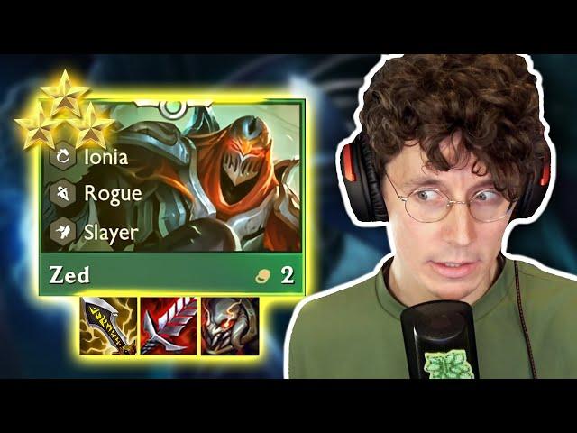 This ZED RE-ROLL Is SCARY - TFT Set 9 - Sp4zie