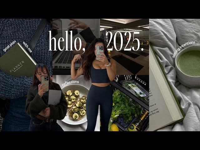 hello 2025 | goal planning, how to improve your life in a year 