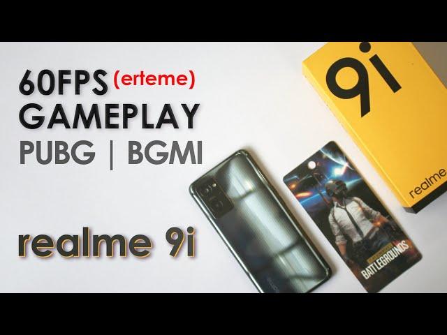 Realme 9i 60fps in Pubg & BGMI