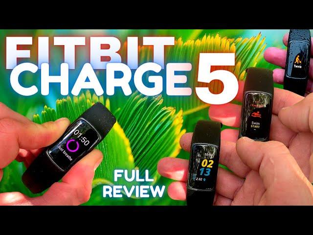 Perfect Gift? Google FITBIT CHARGE 5 Full Review | Inbuilt GPS - 3 Sleep Stages - ECG - 24/7 HR