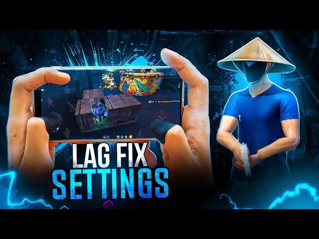 I Swear Your Phone  Will Never Lag After This Settings ️ | Lag Fix Setting in Free Fire 2024  !!