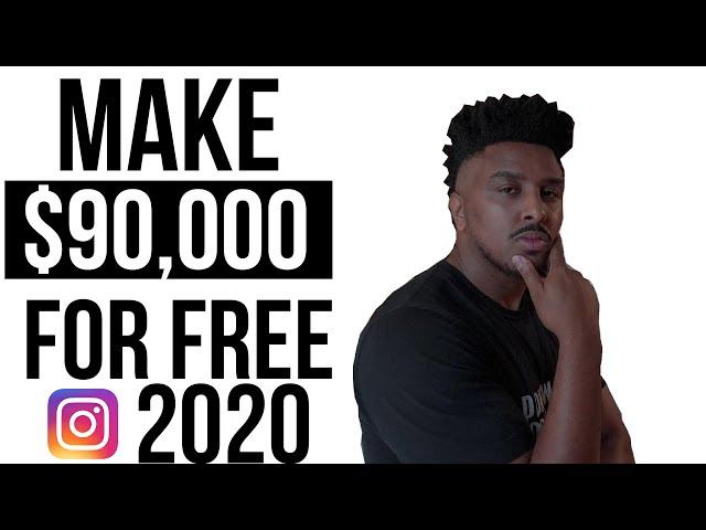 How To Make $90,000 Per Year On Instagram For Free | Instagram Marketing 2020