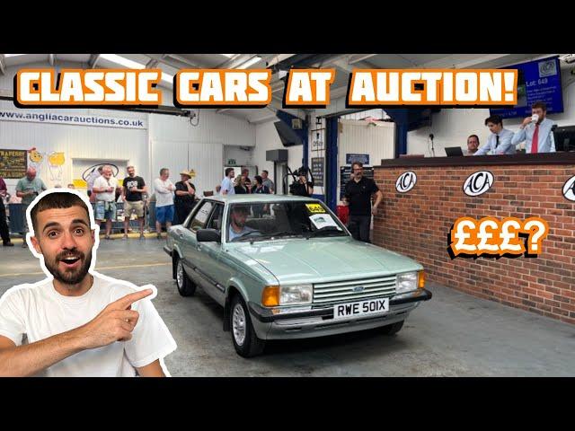 I SEARCH FOR BARGAINS AT THIS CLASSIC CAR AUCTION! ANGLIA CAR AUCTIONS