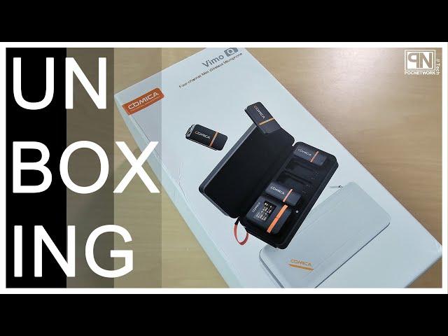 Comica Vimo Q Four-Channel Mini Wireless Microphone System - Unboxing and Demo - Poc Network