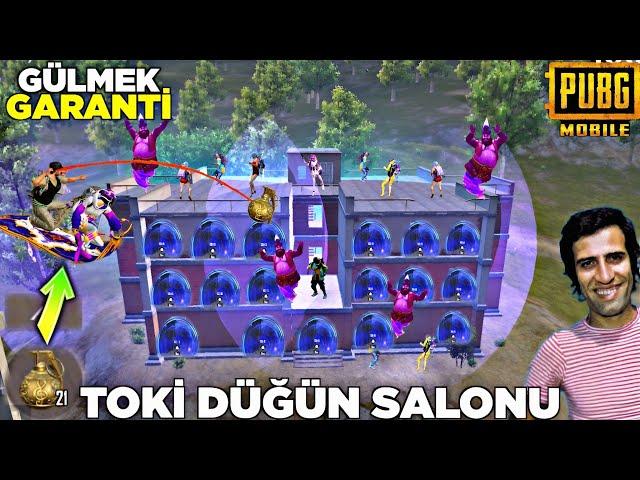 MUAZZAM EDİT  TOKİ DÜĞÜN SALONU ( GÜLMEMEK İMKANSIZ )  PUBG MOBİLE KOMİK MONTAJ