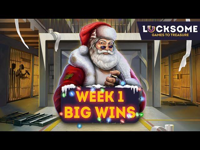 SAINT NICKED - Big Wins Week 1 - an Online Slot Game by Lucksome