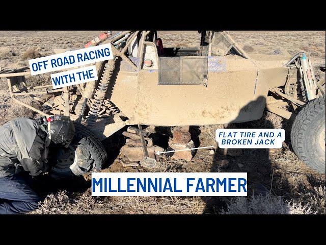 Millennial Farmer Racing in our Class 1 Desert Car - VORRA Off Road Racing