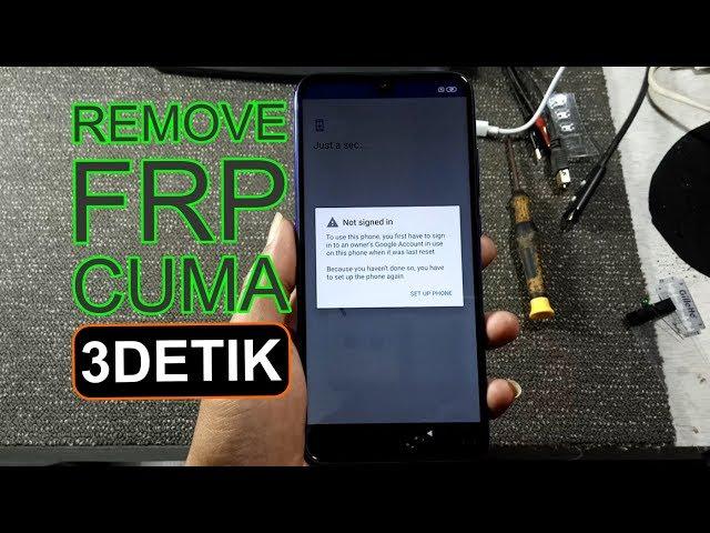 Bypass FRP Remove Google Account Redmi Note 7