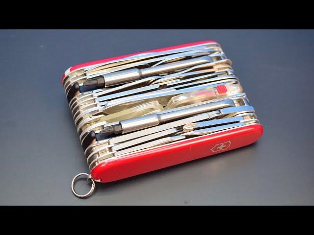 World's Largest Swiss Army Knife ! 64 Functions