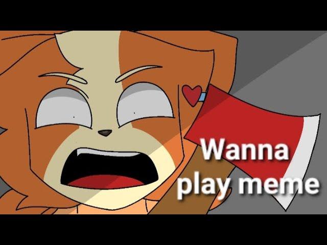 Wanna play meme | Bluey Horror AU |Remake