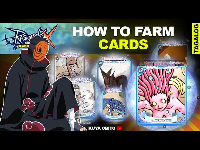 HOW TO FARM CARDS IN RAGNAROK X: NEXT GENERATION | INCREASE CARD DROP CHANCE?! | ROX CARD DROP HACK