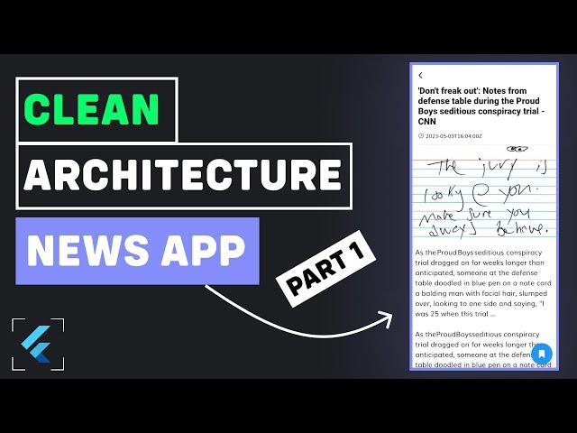 Build A News App - Add Packages & Create Folders Structure | PART 1 - Flutter Clean Architecture