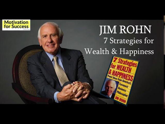 7 Strategies for Wealth and Happiness - Jim Rohn Book - Motivation for Success