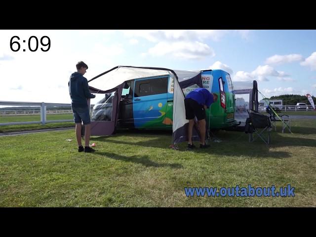 Outdoor Revolution Techline Canopi 2018 - Pitching Timelapse